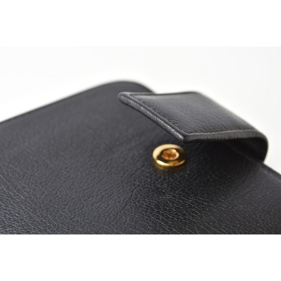 Saint Laurent Paris Wallet Folding Wallet Zipper Type Black - Picture 9 of 9